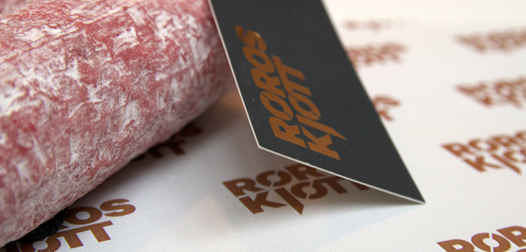 鉛筆動(dòng)物頭像插畫R?ROSKJ?TT鮮肉肉類品牌形象設(shè)計(jì)包裝設(shè)計(jì)