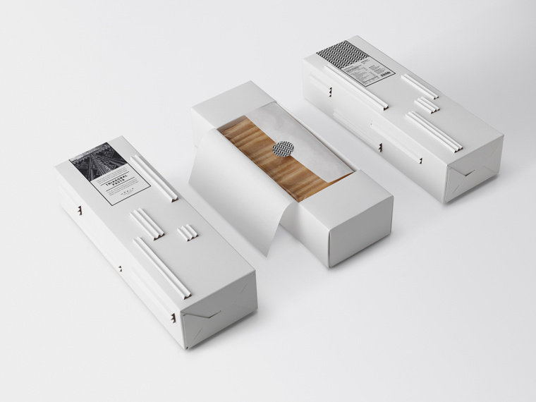 Noble房地產(chǎn)開發(fā)商食品禮盒禮品套裝包裝設(shè)計，源自建筑的設(shè)計靈感