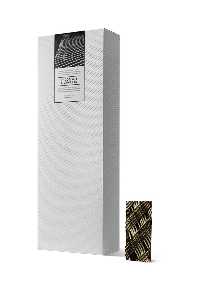 Noble房地產(chǎn)開發(fā)商食品禮盒禮品套裝包裝設(shè)計，源自建筑的設(shè)計靈感