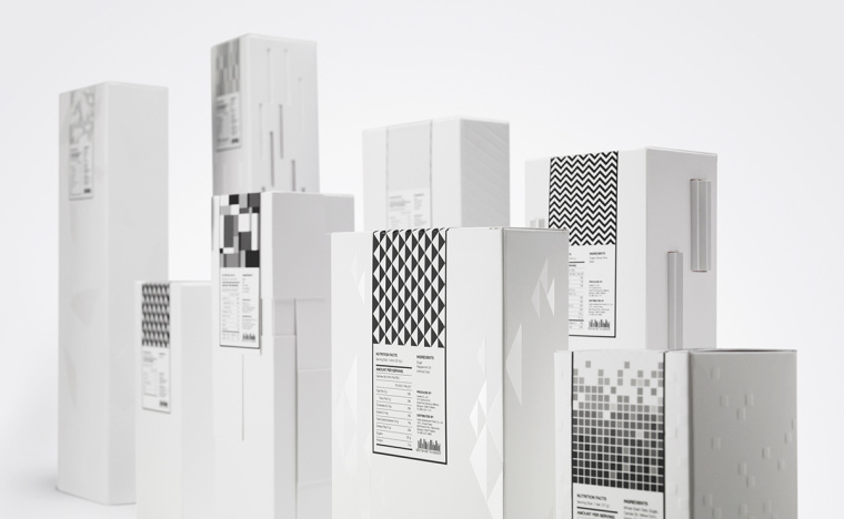 Noble房地產(chǎn)開發(fā)商食品禮盒禮品套裝包裝設(shè)計，源自建筑的設(shè)計靈感