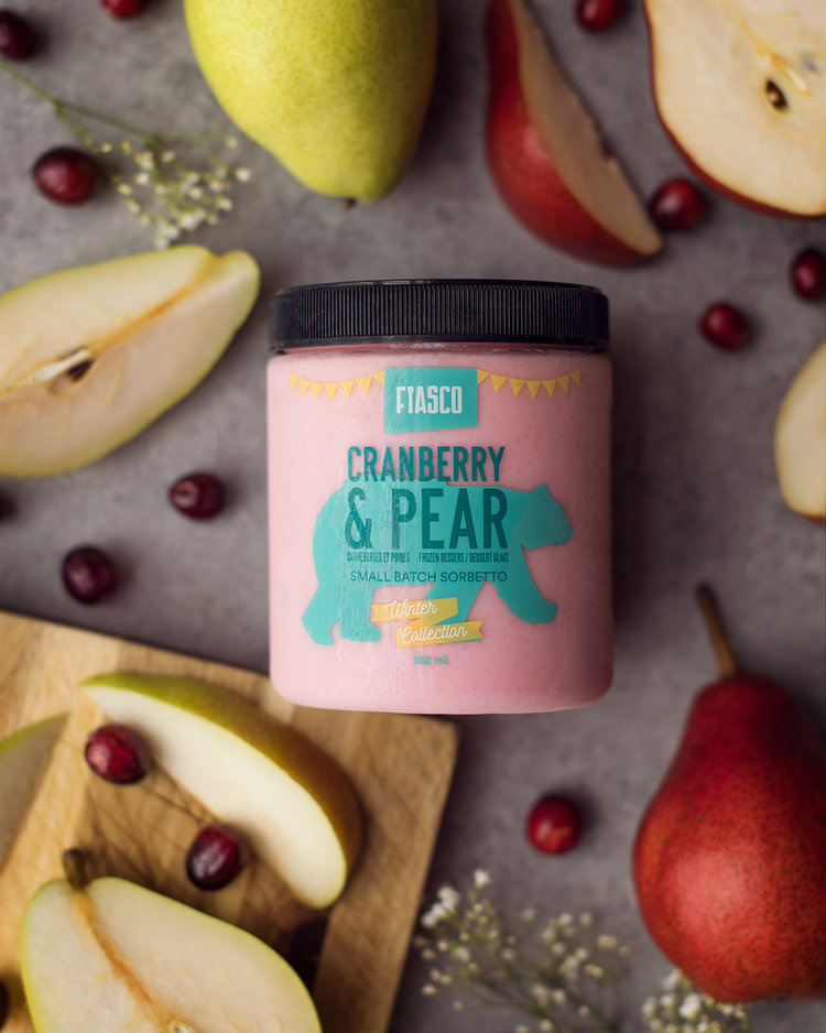 動物圖案風 Fiasco 意式冰淇淋甜食冬季版包裝設計