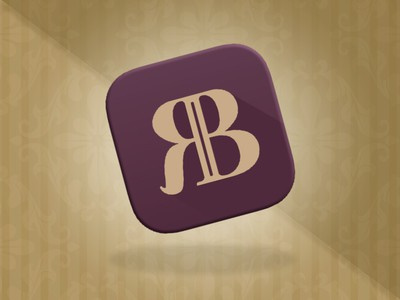 褐色字母“R+B”零售logo設計