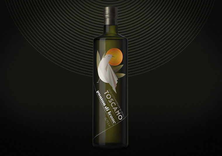 Punton di Leone 橄欖油包裝設計動物創意插畫篇-上海包裝設計公司食用油包裝欣賞