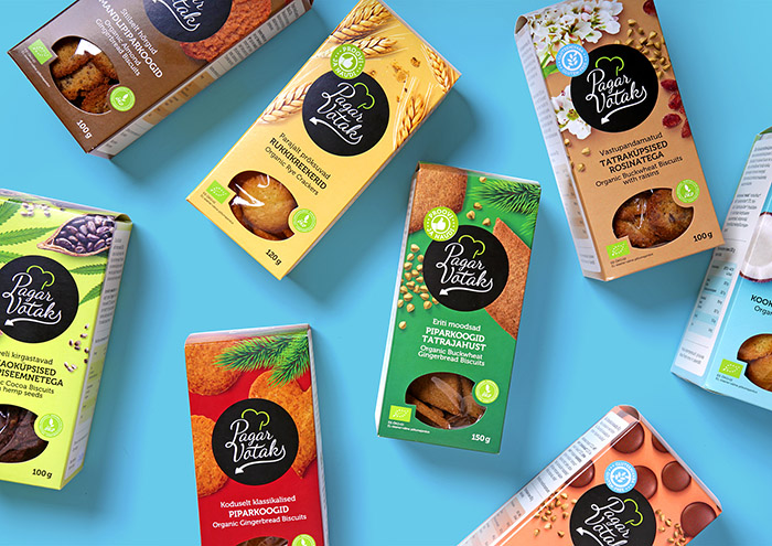 日系清新風格 Pagar 餅干包裝設計-上海包裝設計公司設計欣賞