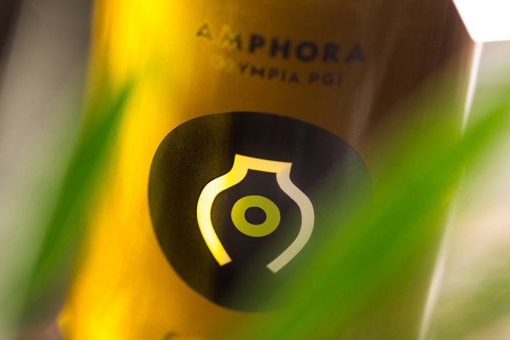 Amphora Olympia 有機(jī)特級初榨橄欖油品牌標(biāo)志設(shè)計(jì)包裝設(shè)計(jì)-上海標(biāo)志設(shè)計(jì)包裝設(shè)計(jì)公司