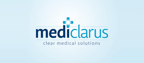 MEDICLARUS 醫療軟件logo設計-上海logo設計公司