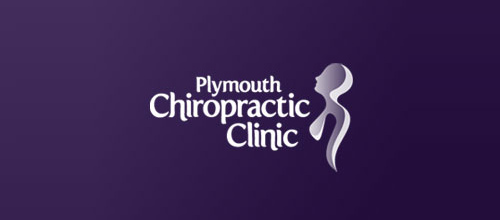 普利茅斯按摩療法脊骨頸椎治療診所logo設計-上海logo設計公司