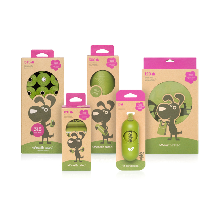 環保風格Earth Rated糞便袋包裝設計-上海包裝設計公司寵物用品包裝欣賞