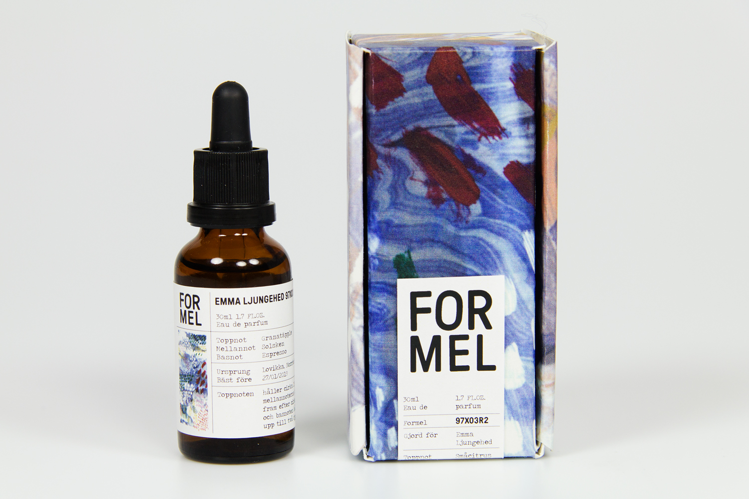 FORMEL 一種獨一無二的水彩彩繪風(fēng)格定制香水包裝設(shè)計-上海包裝設(shè)計公司