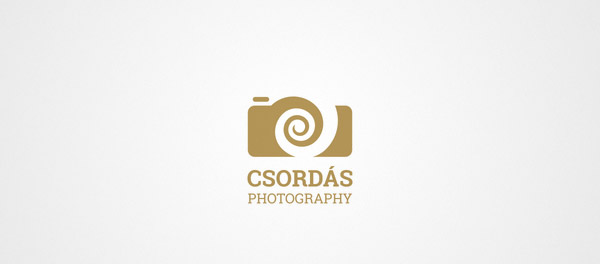 Csordas攝影螺旋標志設計-上海標志設計公司