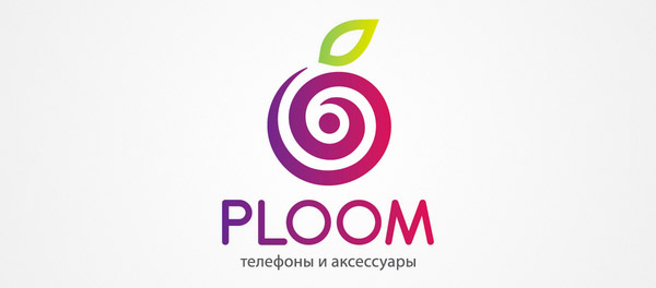 Ploom螺旋標志設計-上海標志設計公司
