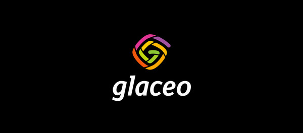 Glaceo螺旋標志設計-上海標志設計公司