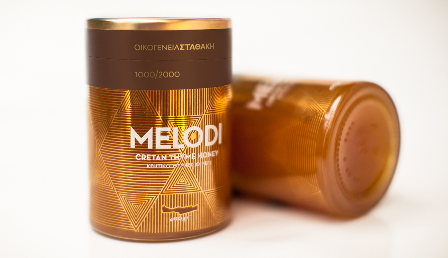 MELODI金屬風格蜂蜜包裝設計-上海包裝設計公司