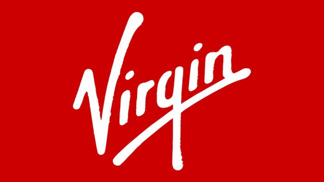 明亮的猩紅色品牌Virgin logo-玩轉Logo設計色彩-上海標志設計公司