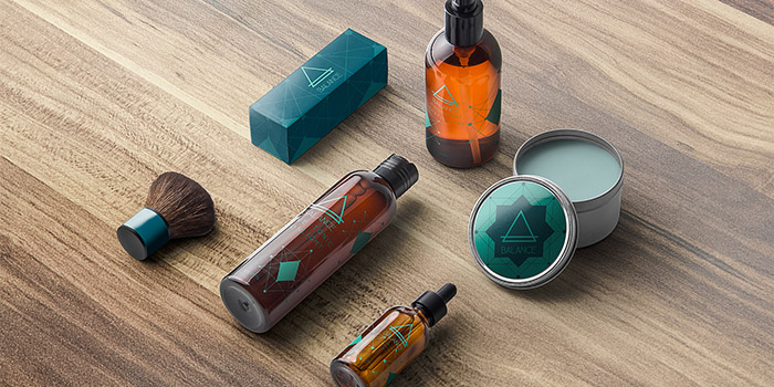 BALANCE天然有機草本精油與瑜伽健身器材標志設計包裝設計