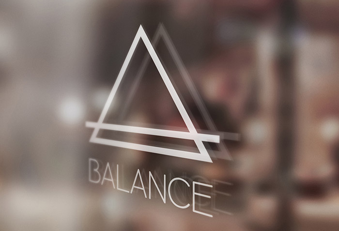 BALANCE天然有機草本精油與瑜伽健身器材標志設計-上海標志設計公司