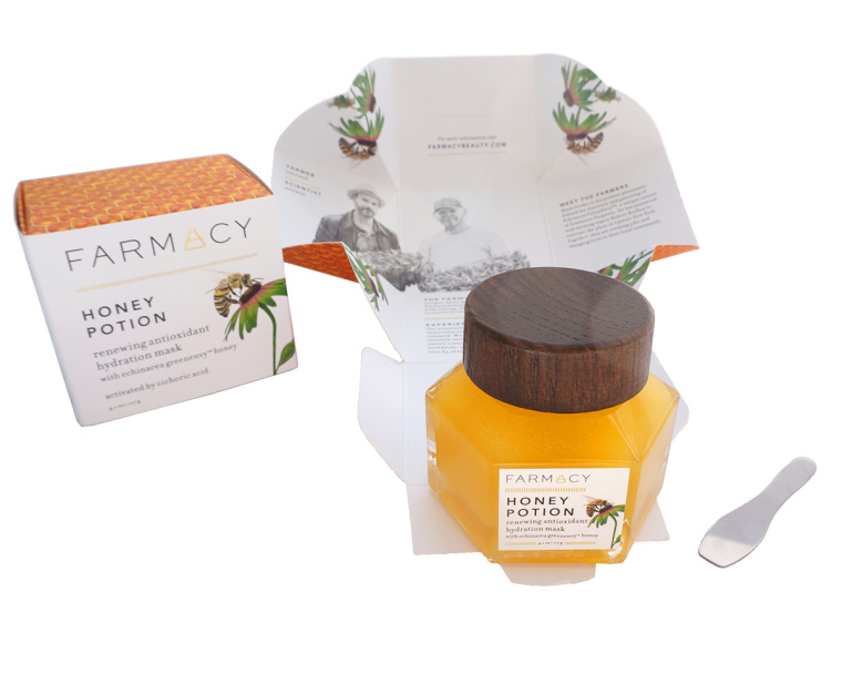 Farmacy 農(nóng)場品牌蜂蜜產(chǎn)品護膚品包裝設(shè)計瓶形設(shè)計-上海包裝設(shè)計公司