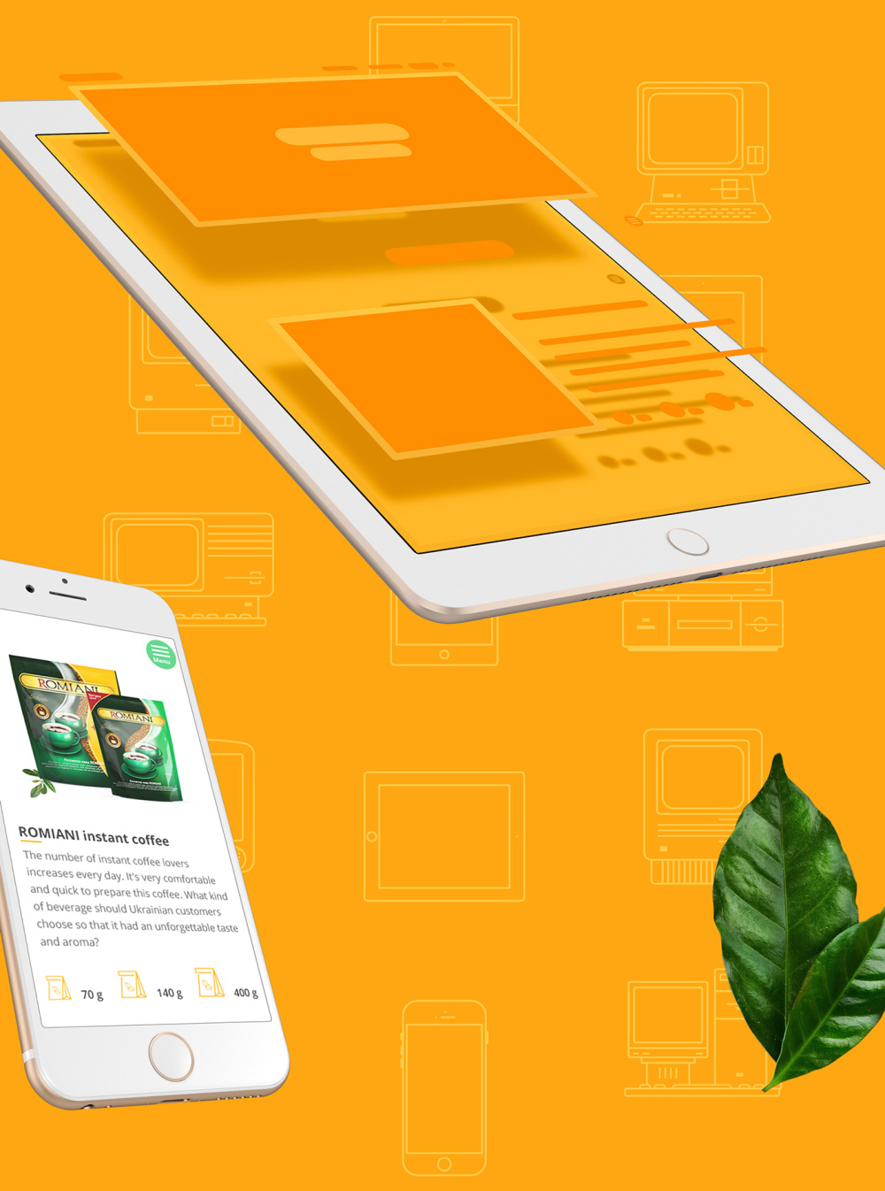 Romiani 速溶咖啡品牌形象設計-網站設計-上海品牌設計公司