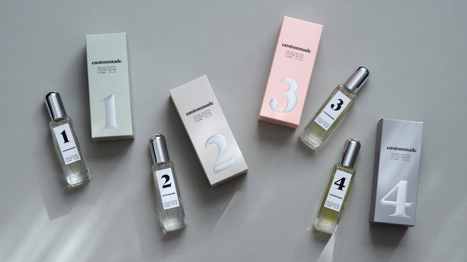 CUSTOMMADE FRAGRANCE香水包裝設(shè)計-上海包裝設(shè)計公司