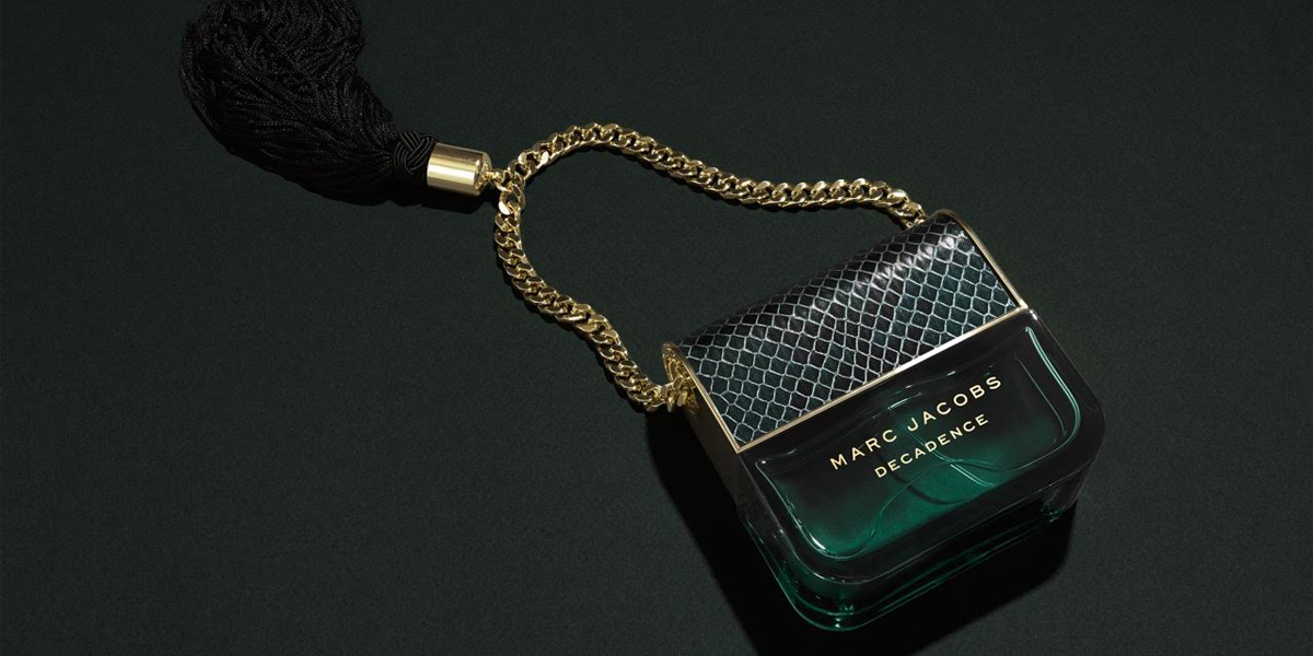 采用蛇皮，金，到翡翠玻璃材質(zhì)的MARC JACOBS 香水包裝設(shè)計-上海包裝設(shè)計公司