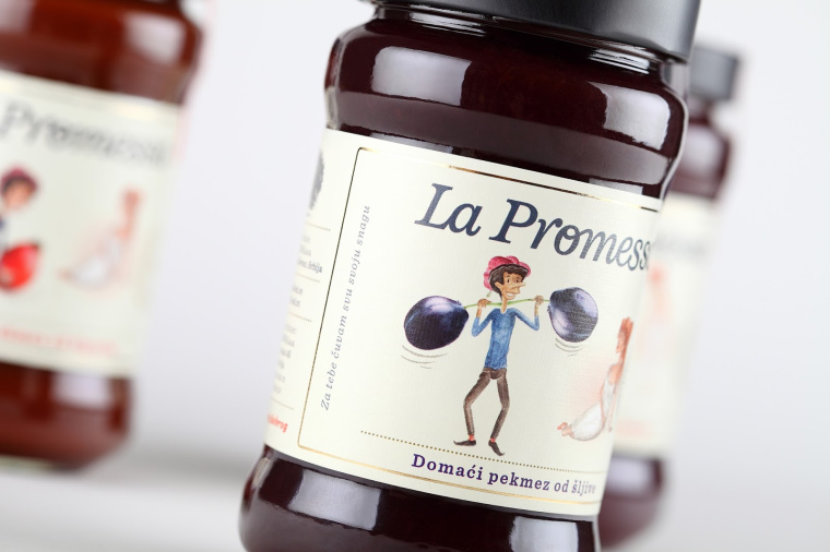 La Promessa 果醬包裝設計“王子公主插畫篇”-上海包裝設計公司欣賞