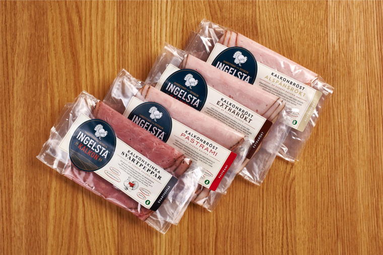 Ingelsta Kalkon 火雞肉及半成品深加工產品包裝設計-上海包裝設計公司