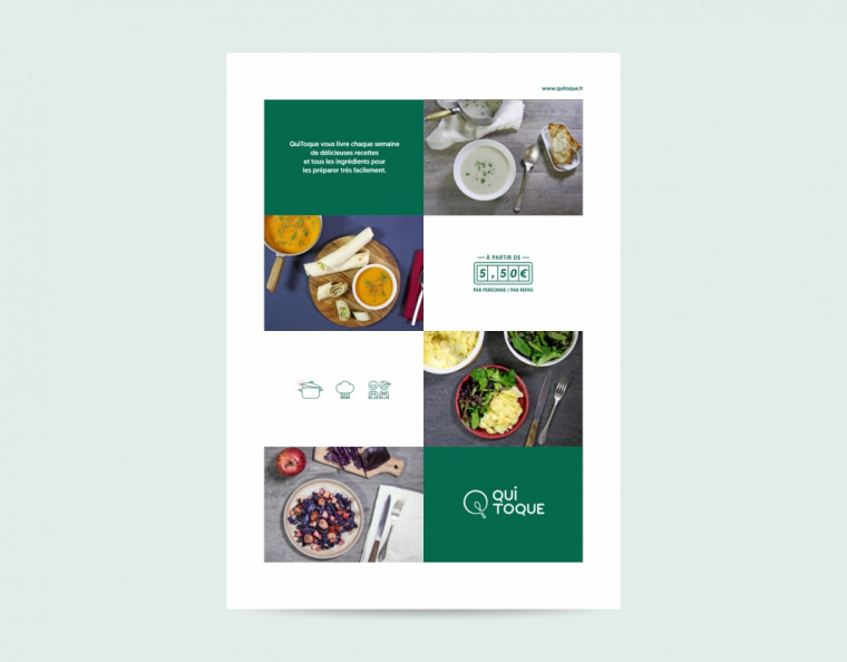 QUI TOQUE 外賣食材餐飲網站設計-上海品牌設計公司