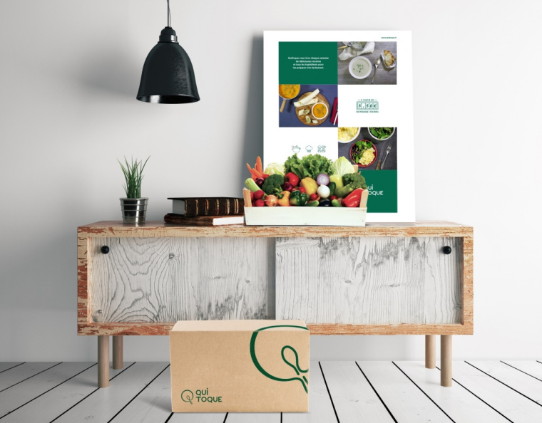 QUI TOQUE 外賣食材餐飲網站設計-上海品牌設計公司