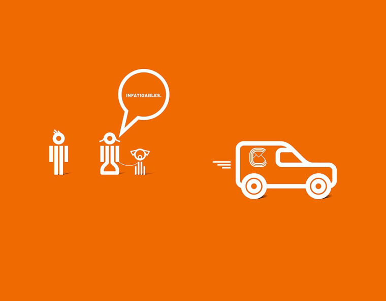 Coursiers快遞公司品牌形象設計-VI設計-上海品牌設計公司