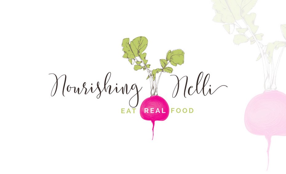 表現健康價值觀的明亮的粉紅色logo--上海品牌logo設計公司