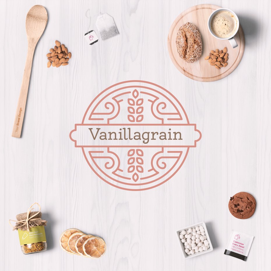 表現健康價值觀的明亮的粉紅色logo--上海品牌logo設計公司