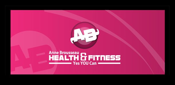 表現健康價值觀的明亮的粉紅色logo--上海品牌logo設計公司