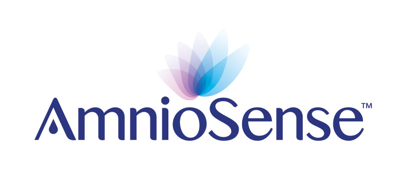 AmnioSense 孕婦羊水泄漏檢測劑產品品牌logo設計上海醫藥品牌設計公司