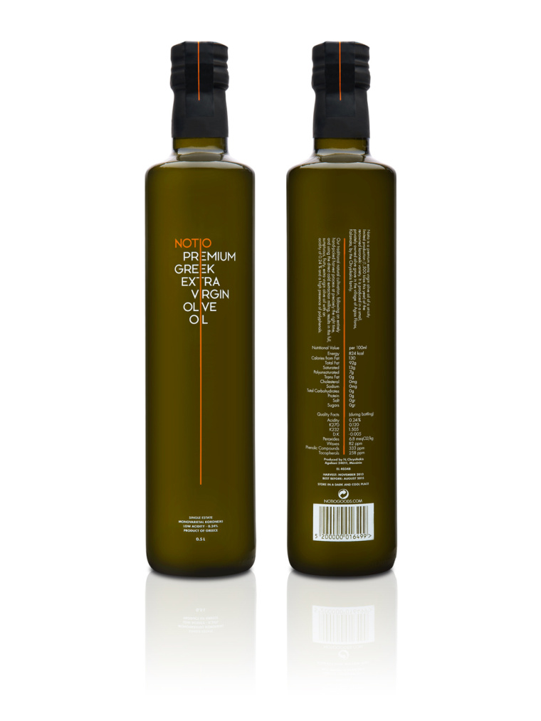 NOTIO PREMIUM特級初榨橄欖油包裝設計-上海包裝設計公司