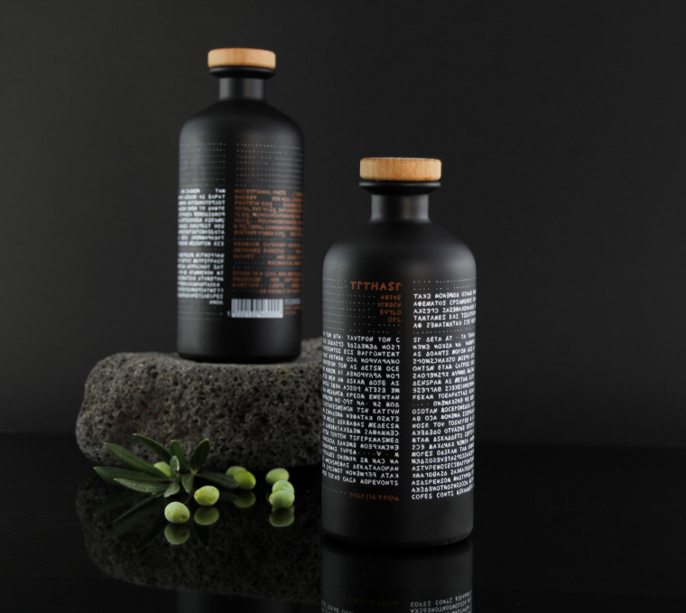 TITHASI特級初榨橄欖油經文版包裝設計-上海包裝設計公司