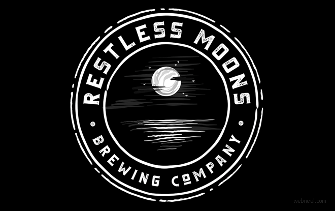 創(chuàng)意月亮logo設(shè)計范例-上海品牌logo設(shè)計公司欣賞