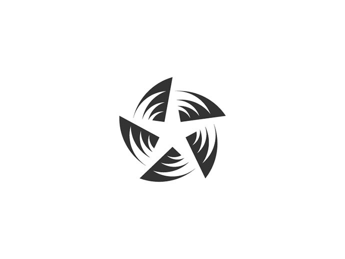 上海logo設計公司分享：2017年40個令人驚奇的Logo設計圖片欣賞-星旋風logo