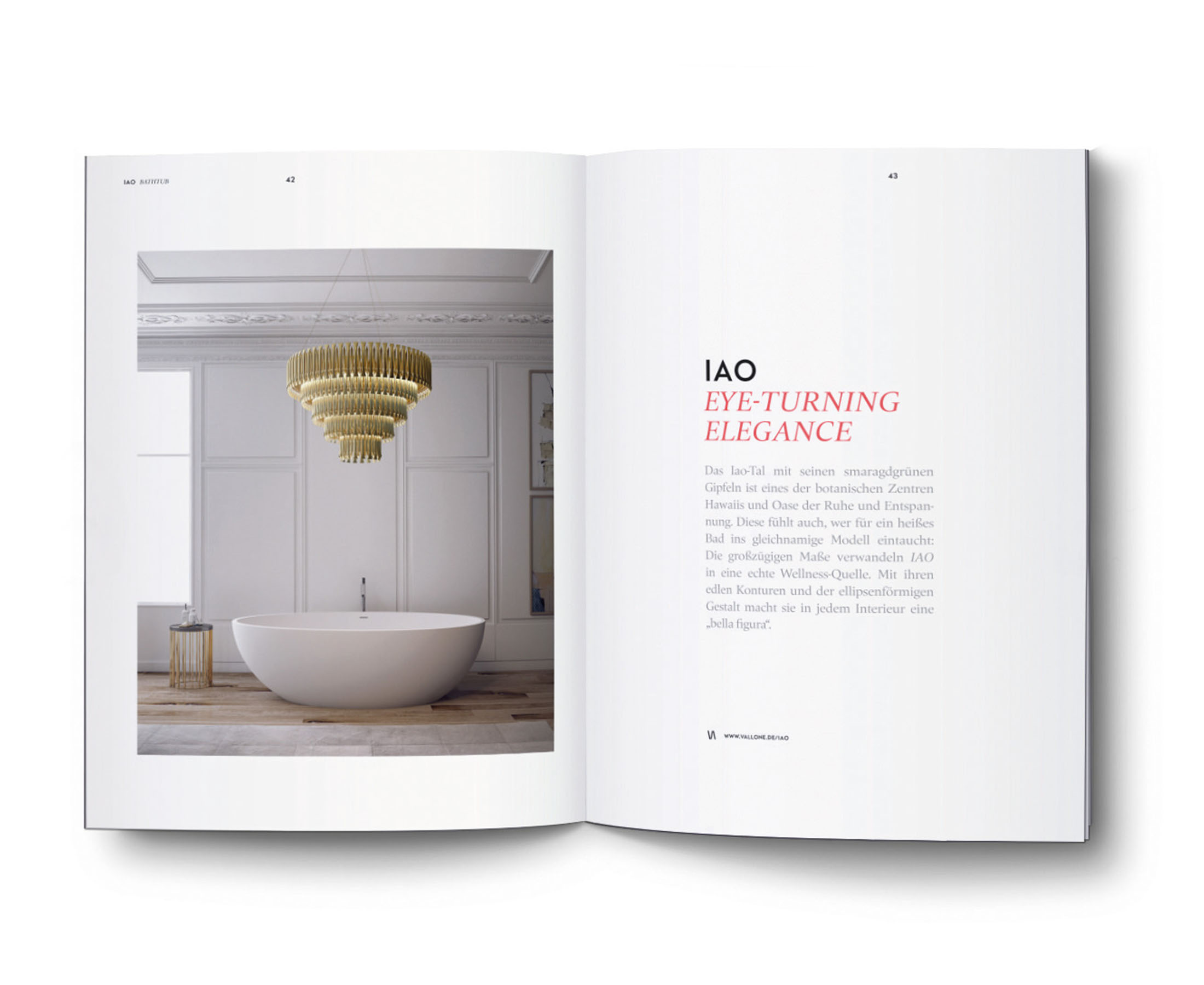 VALLONE 瓦隆衛浴產品宣傳畫冊設計-上海宣傳冊設計公司 http://www.fc1937.com
