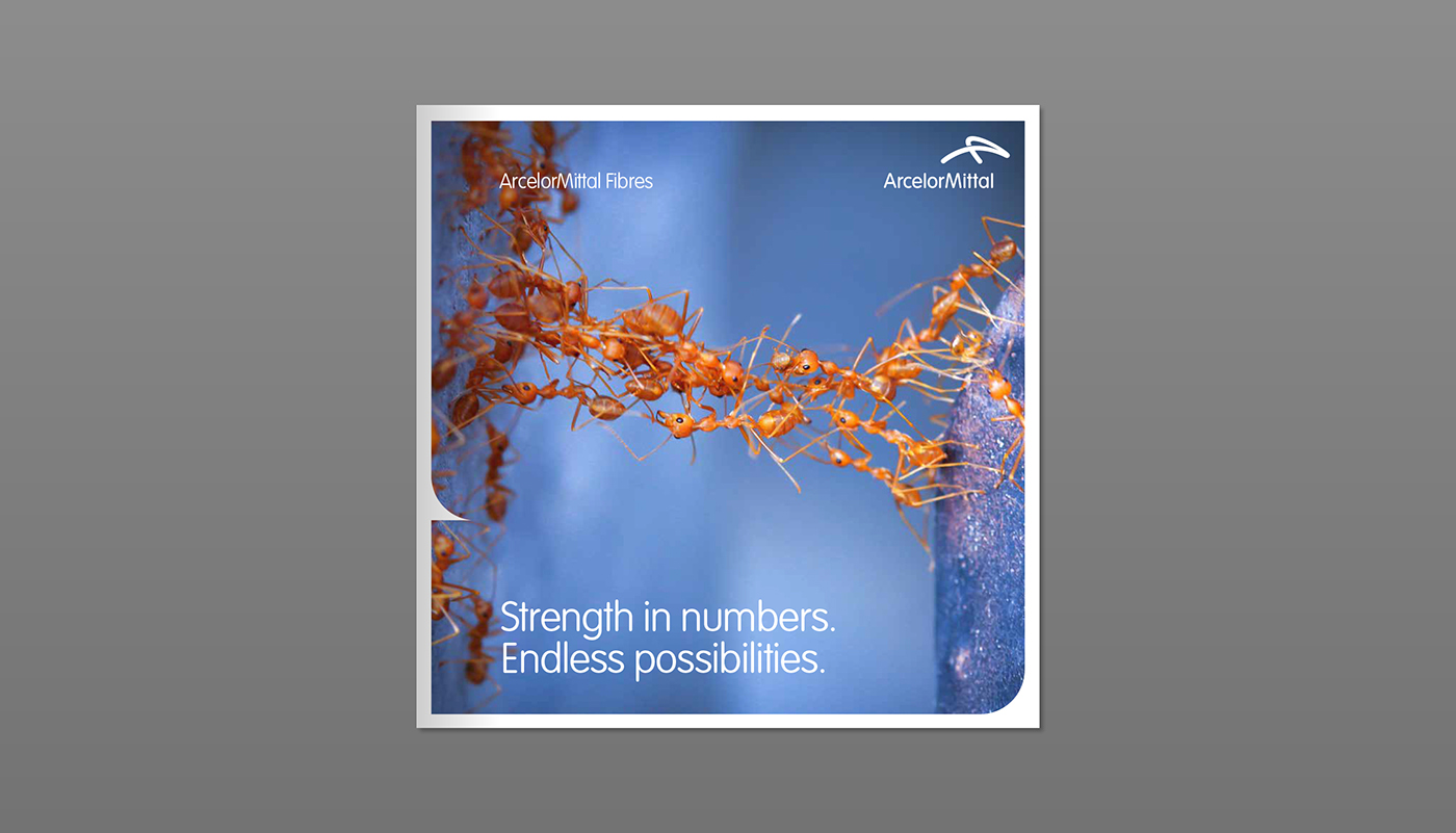 英國阿塞洛-米塔爾鋼鐵采礦公司宣傳畫冊設計-上海畫冊設計公司