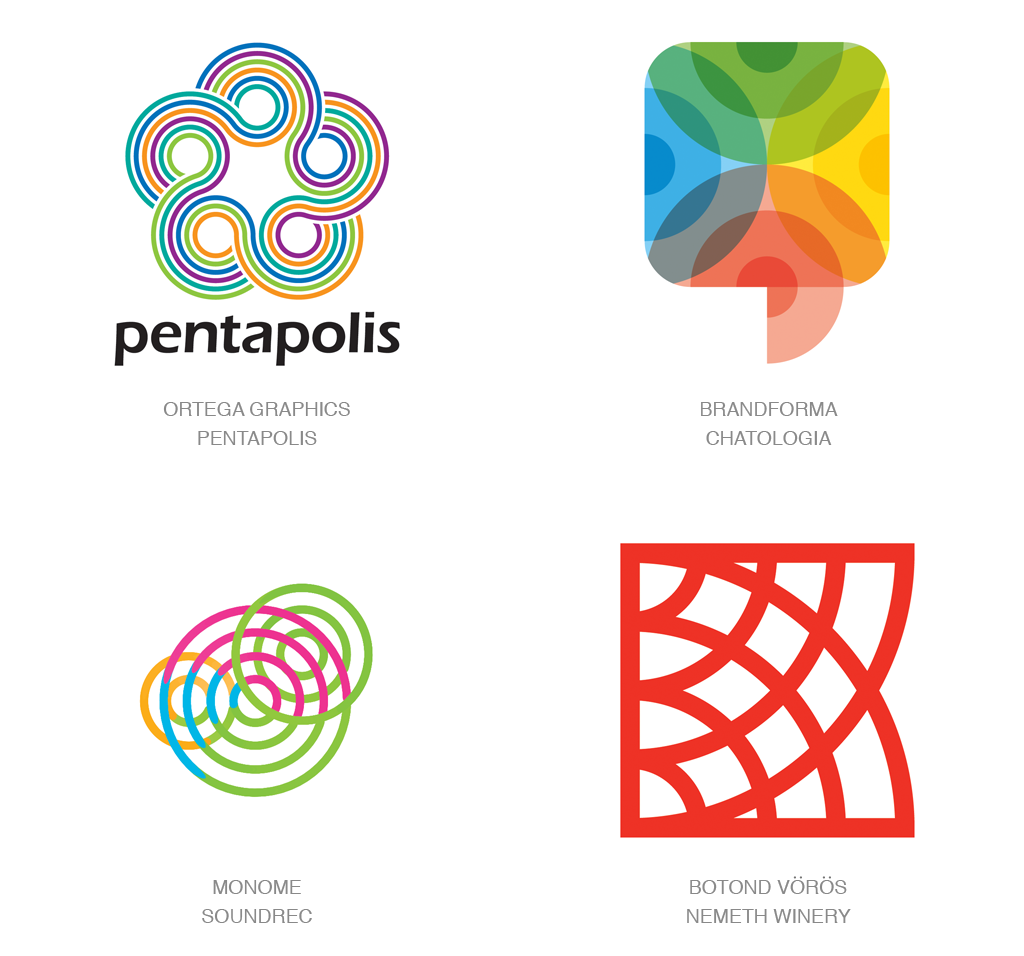 多中心logo-2017年LOGO設計趨勢報告完整版-上海LOGO設計公司