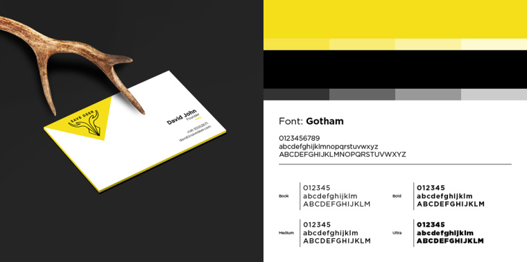 拯救野生鹿群動物公益品牌VI形象設計-上海品牌VI設計公司