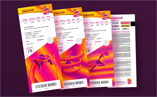 2017年倫敦國際田聯世界錦標賽體育賽事品牌VI形象設計-上海VI設計公司欣賞
