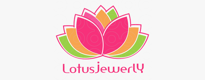 上海logo設計公司分享：40+創意蓮花Logo設計實例 Lotus Logo design