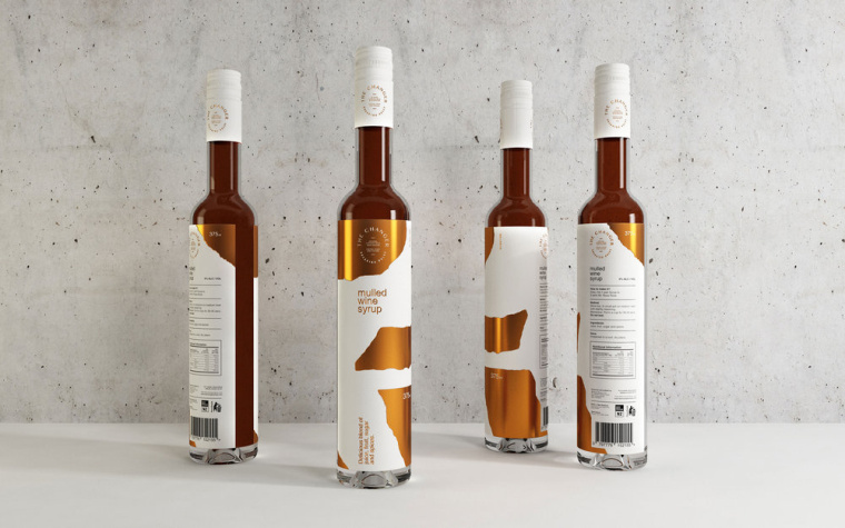 The Changer 葡萄酒糖漿閃亮金色包裝設計-上海包裝設計公司