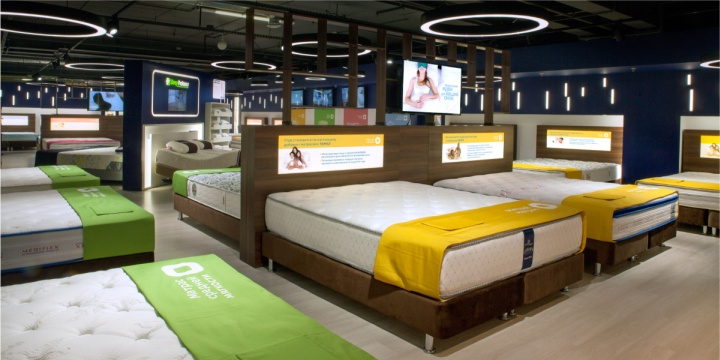 俄羅斯Askona 健康睡眠用品床墊和臥室家具品牌專賣店設(shè)計(jì)-上海品牌設(shè)計(jì)公司