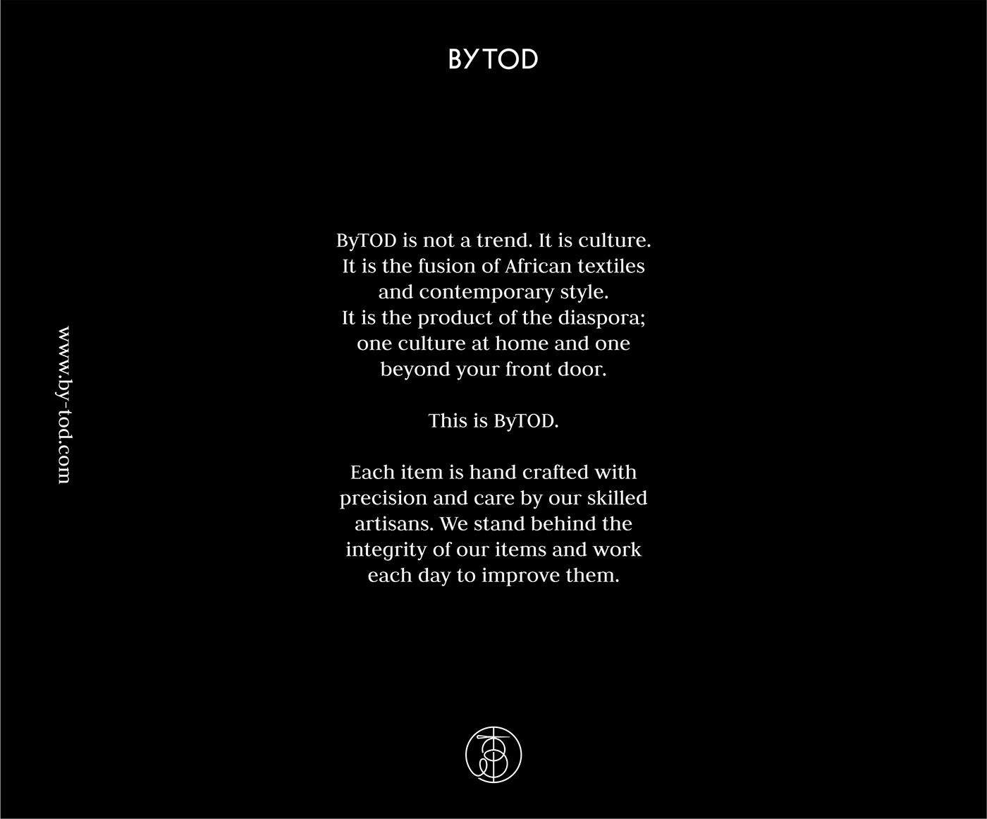 ByTOD紡織服裝品牌LOGO設(shè)計-上海logo設(shè)計公司