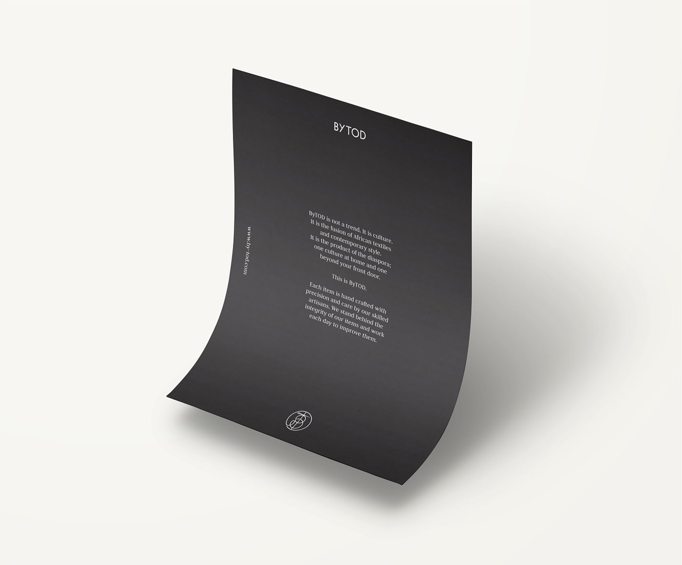 ByTOD紡織服裝品牌LOGO設(shè)計VI設(shè)計-上海logo設(shè)計VI設(shè)計公司