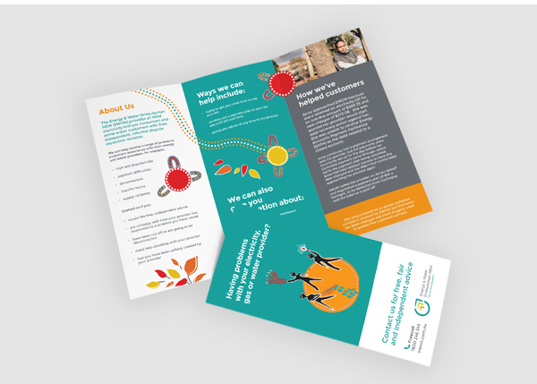 上海品牌VI設(shè)計公司:澳大利亞能源與水利監(jiān)察機構(gòu)VI設(shè)計-宣傳單頁設(shè)計