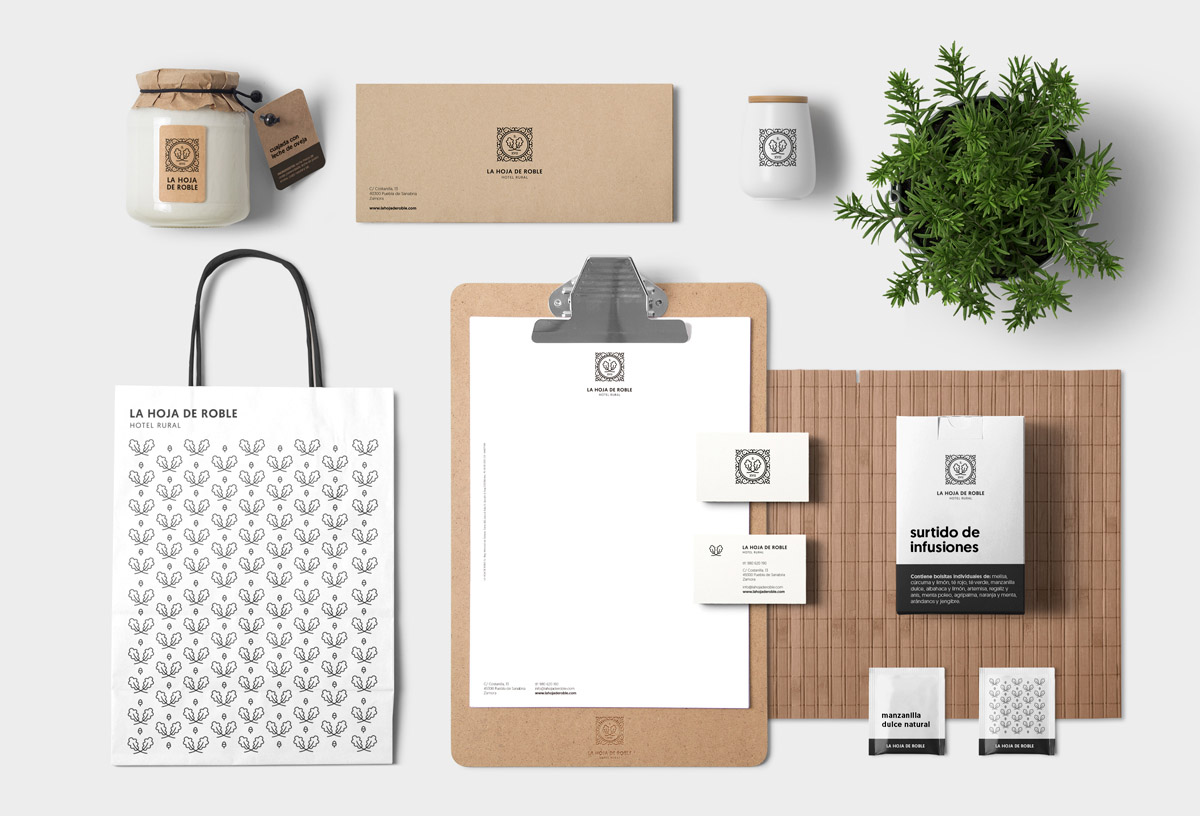 上海品牌VI設(shè)計(jì)公司分享一個(gè)簡約樸素風(fēng)格像樹葉鄉(xiāng)村酒店VI設(shè)計(jì)logo設(shè)計(jì)