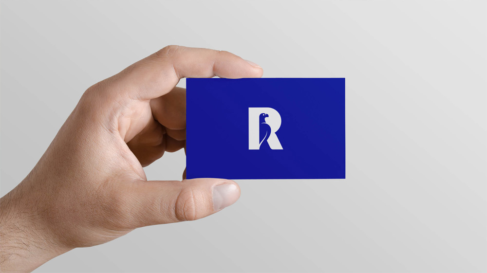 英國羅德信托品牌視覺形象-R字母與鳥圖案正負(fù)形LOGO設(shè)計(jì)-上海LOGO設(shè)計(jì)公司